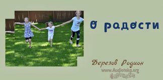О радости – Родион Березов Березов Родион