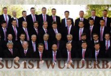 Jesus ist wunderbar – Мужской хор Надежда наша Иисус