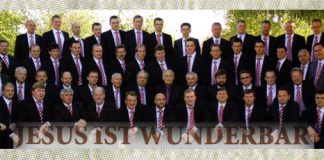 Jesus ist wunderbar – Мужской хор Надежда наша Иисус