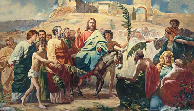 Вход Христа в Иерусалим.