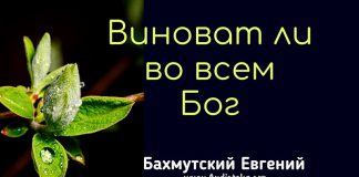 Виноват ли во всём Бог – Евгений Бахмутский Евгений Бахмутский