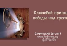Ключевой принцип победы над грехом – Евгений Бахмутский Евгений Бахмутский