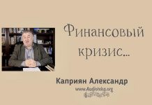 Финансовый кризис – Каприян Александр Финансовый кризис - Каприян Александр