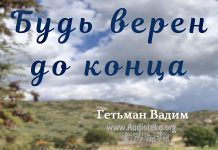 Будь верен до конца – Гетьман Вадим Будь верен до конца - Гетьман Вадим