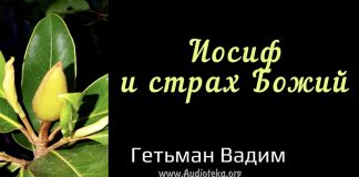 Иосиф и страх Божий – Гетьман Вадим Иосиф и страх Божий - Гетьман Вадим