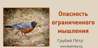 Опасность ограниченного мышления – Грубий Петр Опасность ограниченного мышления - Грубий Петр