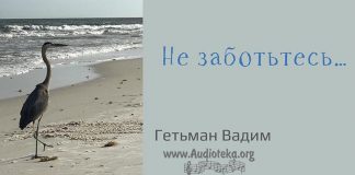 Не заботтесь – Гетьман Вадим Не заботтесь - Гетьман Вадим