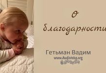 О благодарности – Гетьман Вадим О благодарности - Гетьман Вадим