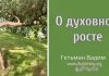 О духовном росте – Гетьман Вадим О духовном росте - Гетьман Вадим