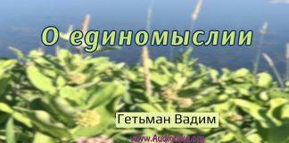 О единомыслии – Гетьман Вадим О единомыслии - Гетьман Вадим
