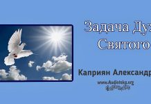 Задача Духа Святого – Каприян Александр Задача Духа Святого - Каприян Александр