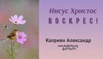 Иисус Христос Воскрес – Каприян Александр Иисус Христос Воскрес - Каприян Александр