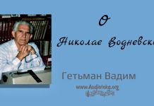 О Николае Водневском – Гетьман Вадим О Николае Водневском - Гетьман Вадим