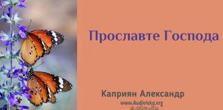 Прославьте Господа – Каприян Александр Прославьте Господа - Каприян Александр