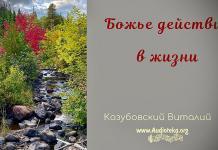 Божье действие в жизни – Виталий Козубовский Божье действие в жизни - Виталий Козубовский