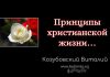 Принципы христианской жизни часть 2 – Виталий Козубовский Принципы христианской жизни - Виталий Козубовский