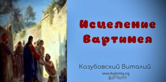 Исцеление Вартимея – Виталий Козубовский Исцеление Вартимея - Виталий Козубовский