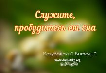 Служите, пробудитесь от сна – Виталий Козубовский Служите, пробудитесь от сна - Виталий Козубовский