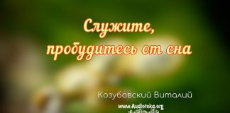 Служите, пробудитесь от сна – Виталий Козубовский Служите, пробудитесь от сна - Виталий Козубовский