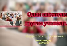 Одни апостолы, другие учители – Виталий Козубовский Одни апостолы, другие учители - Виталий Козубовский