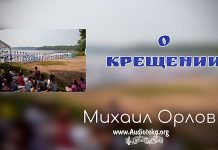 О крещении – Михаил Орлов О крещении - Михаил Орлов