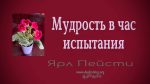 Мудрость в час испытания – Ярл Пейсти Мудрость в час испытания - Ярл Пейсти