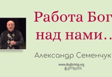 Работа Бога над нами – Семенчук Александр Работа Бога над нами - Семенчук Александр